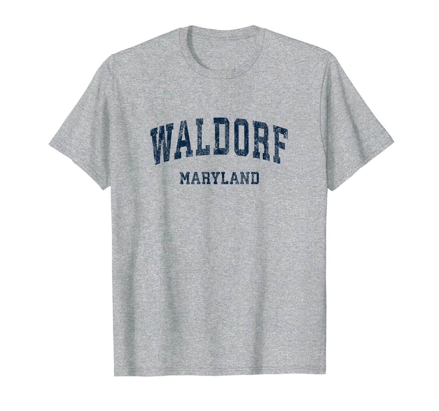 Waldorf Maryland Md Varsity Sports T-Shirt - Aesthetic Graphic for Adults - T-Shirt, Sweatshirt, Hoodie