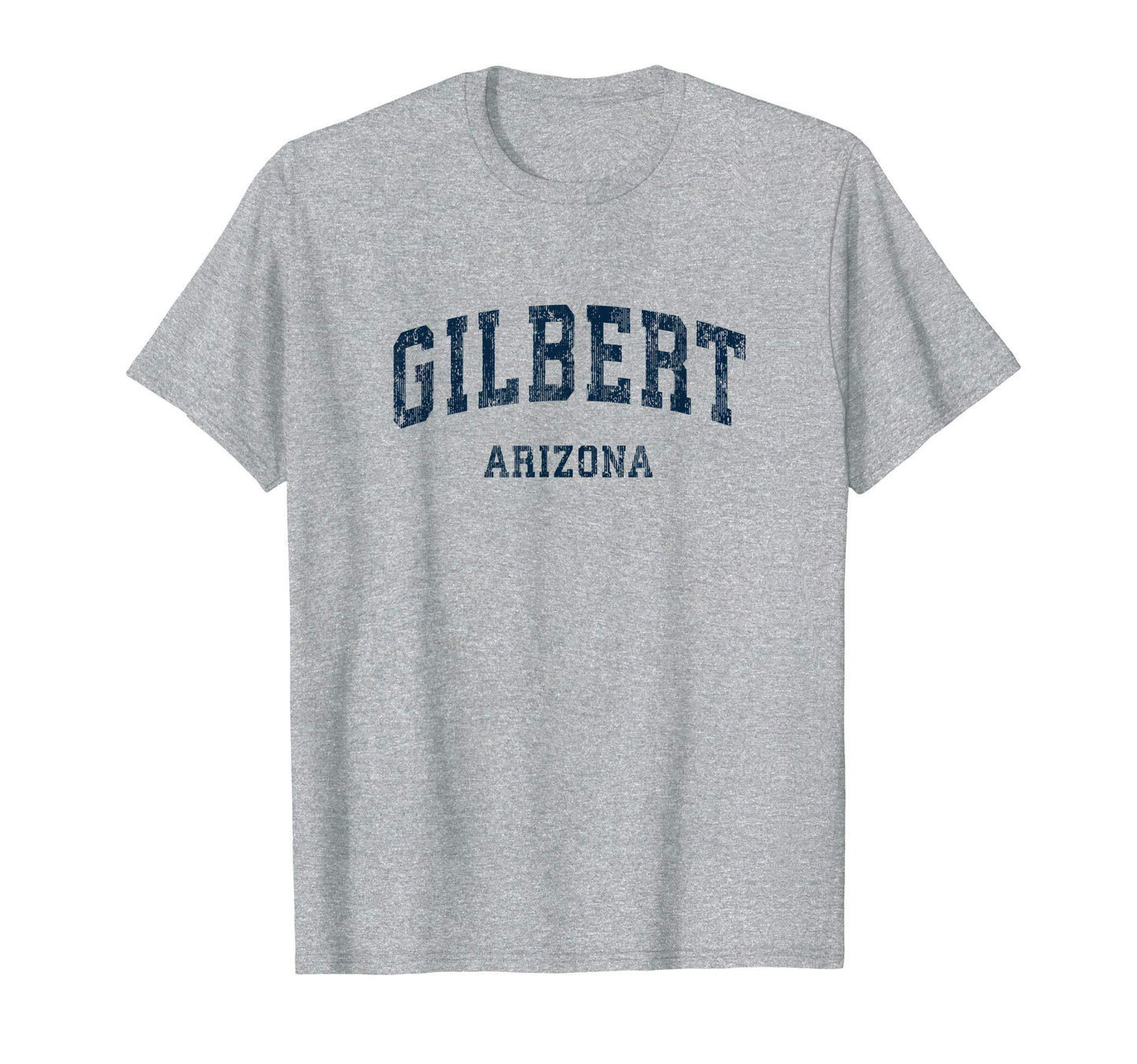 Gilbert Arizona Az Varsity Sports Navy T-Shirt - Novelty Apparel Men Women - T-Shirt, Sweatshirt, Hoodie
