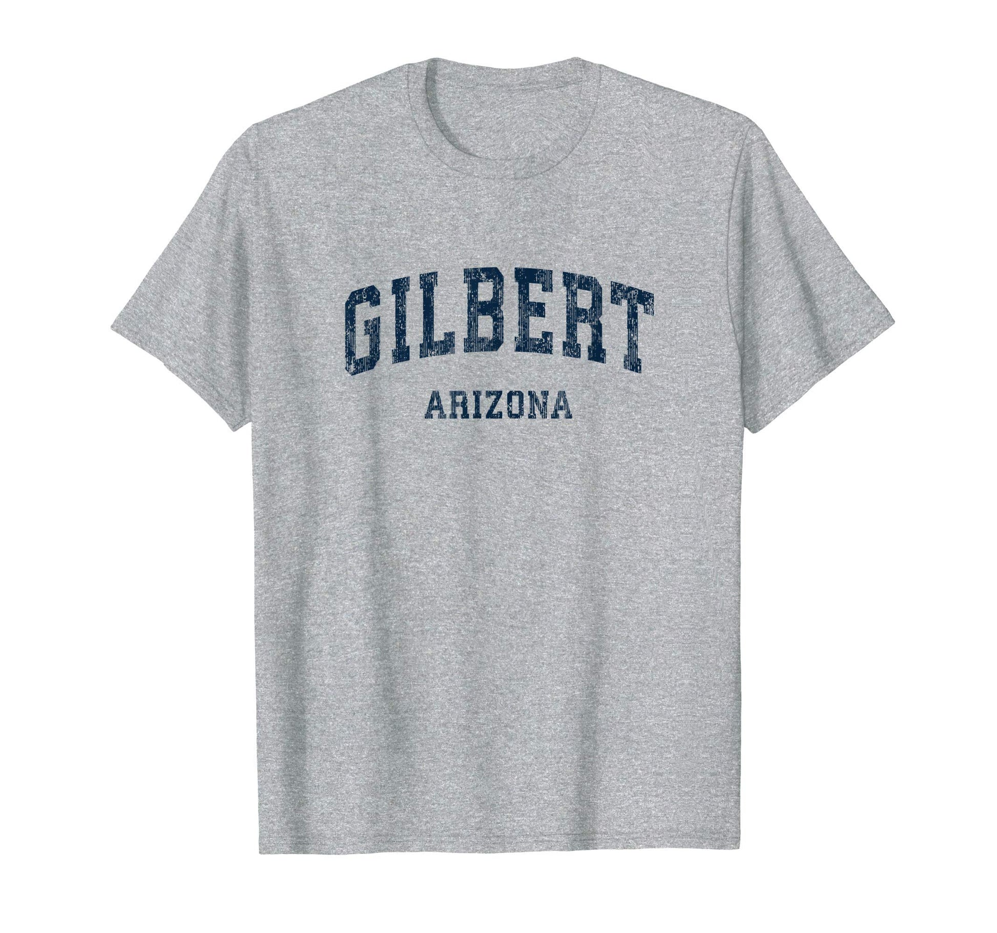 Gilbert Arizona Az Varsity Sports Navy T-Shirt - Novelty Apparel Men Women - T-Shirt, Sweatshirt, Hoodie