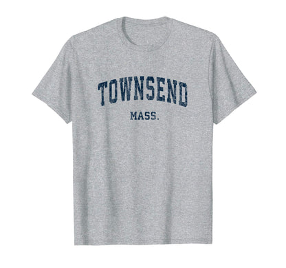 Townsend Massachusetts Ma Varsity T-Shirt - Aesthetic Graphic Men Women - T-Shirt, Sweatshirt, Hoodie