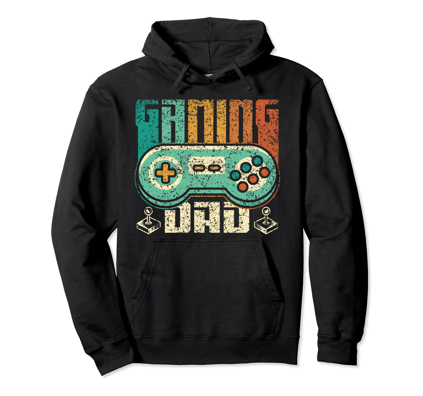 Gaming Dad Video Game Father Gamer Hoodie - Unique Graphic Men Women - T-Shirt, Sweatshirt, Hoodie