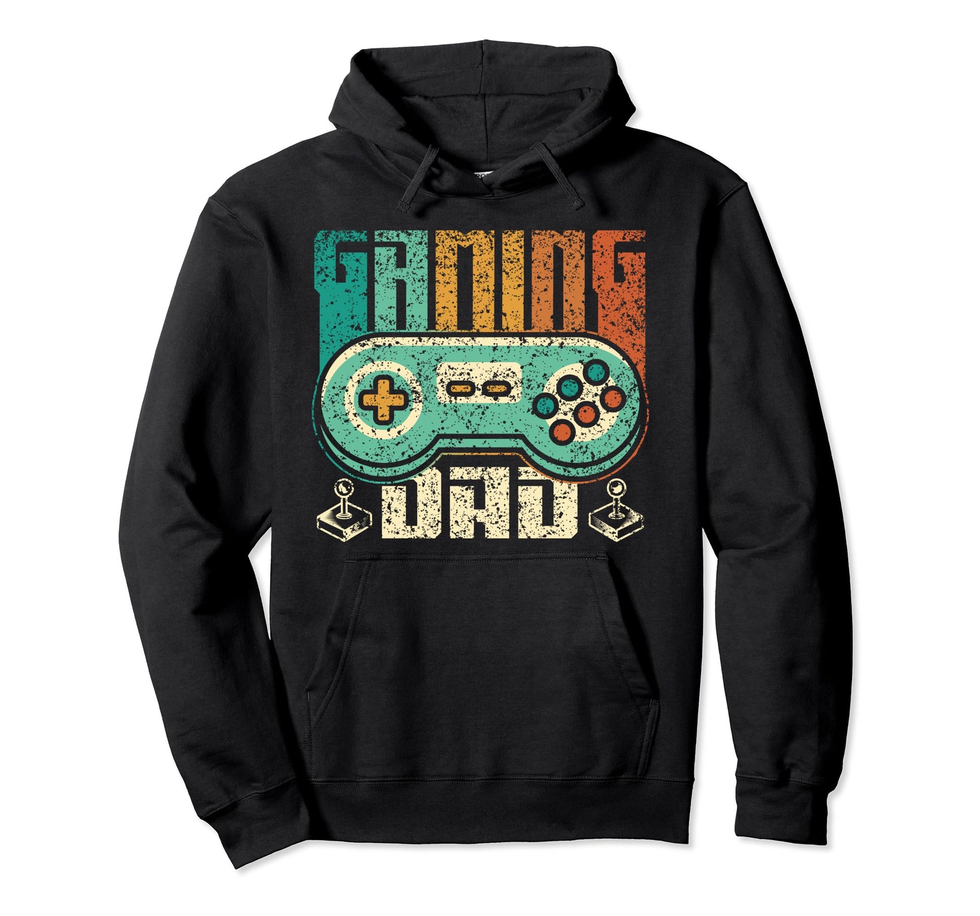 Gaming Dad Video Game Father Gamer Hoodie - Unique Graphic Men Women - T-Shirt, Sweatshirt, Hoodie