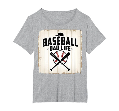 Baseball Dad Life Proud Father Sports T-Shirt - Unique Graphic for Adults - T-Shirt, Sweatshirt, Hoodie