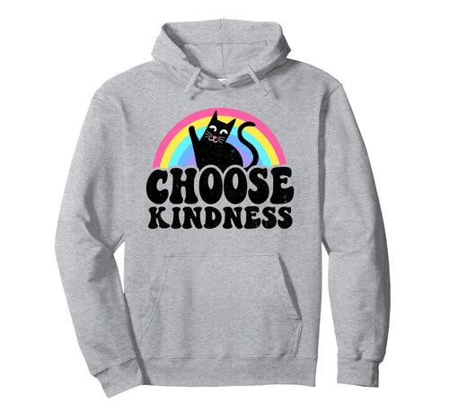 Anti Bullying Rainbow Peace Kind Hoodie - Aesthetic Graphic Men Women - T-Shirt, Sweatshirt, Hoodie