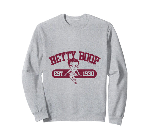 Betty Boop Est 1930 Varsity Sweatshirt - Streetwear Style for Adults - T-Shirt, Sweatshirt, Hoodie