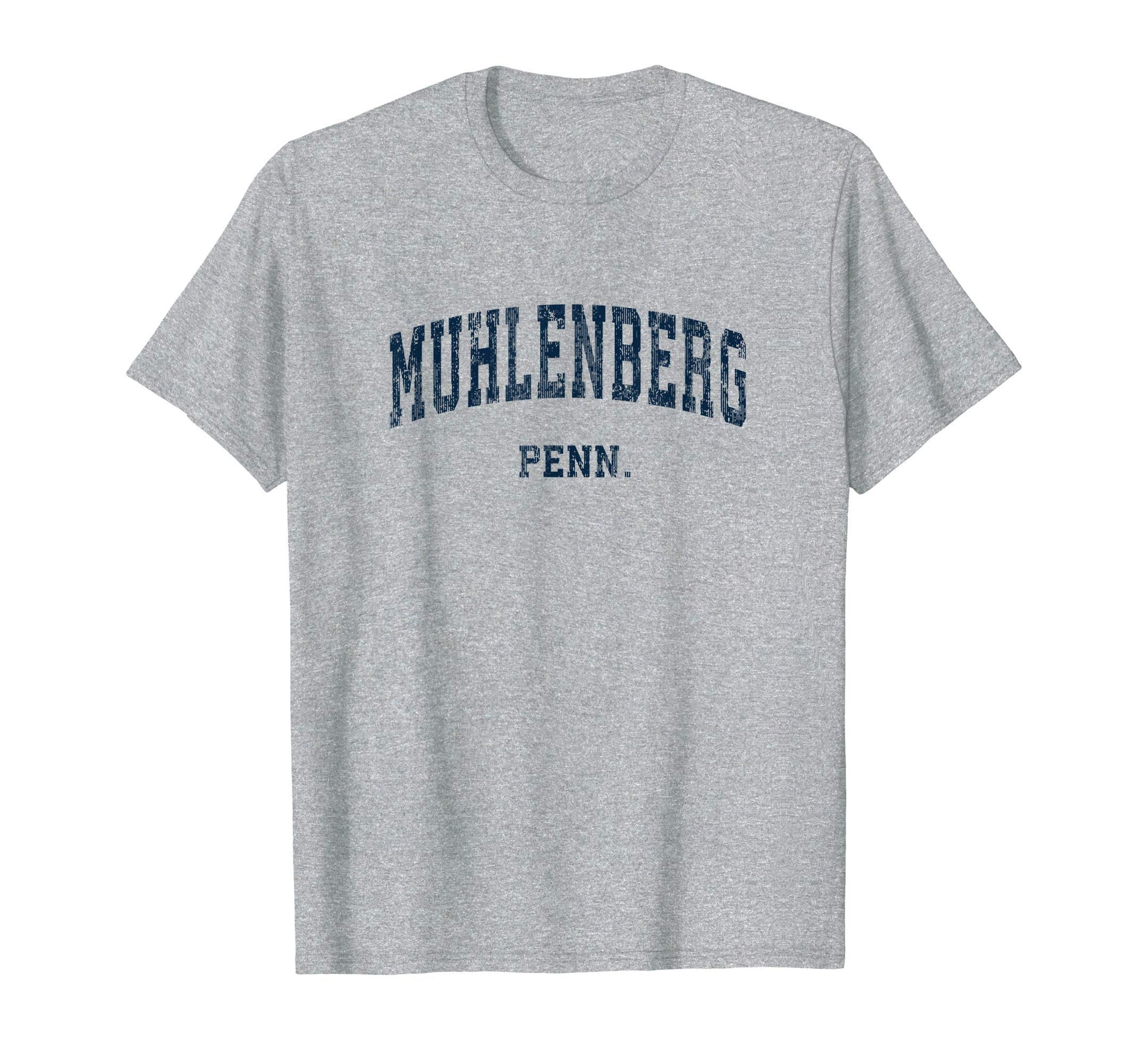 Muhlenberg Pennsylvania Pa Varsity T-Shirt - Minimalist Print for Adults - T-Shirt, Sweatshirt, Hoodie