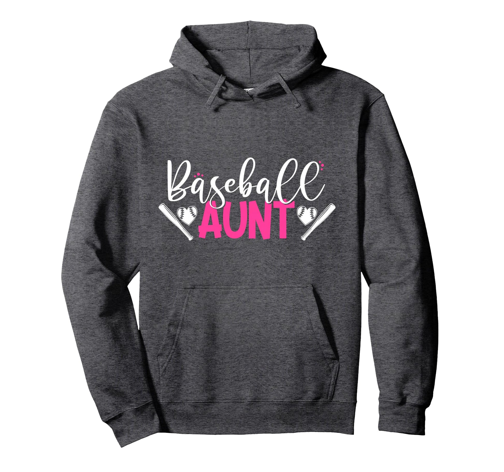 Baseball Aunt Baseball Lover Fan Gift Hoodie - Custom Art Print Unisex - T-Shirt, Sweatshirt, Hoodie