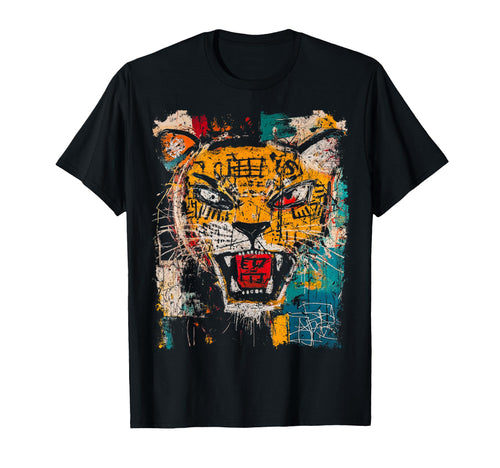 Pop Art Tiger 90S Graffiti T-Shirt - Streetwear Style for Adults - T-Shirt, Sweatshirt, Hoodie