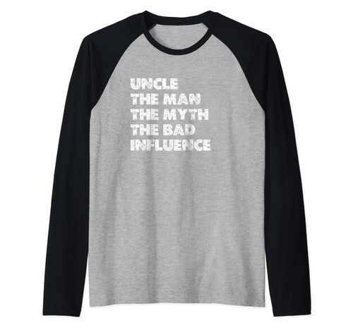 Uncle Myth Bad Influence Sweatshirt - Aesthetic Graphic Men Women - T-Shirt, Sweatshirt, Hoodie