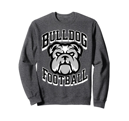 Bulldogs Football Game Day Mom Dad Sweatshirt - Minimalist Print Unisex - T-Shirt, Sweatshirt, Hoodie
