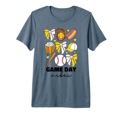 Baseball And Softball Mom Game Day T-Shirt - Aesthetic Graphic Men Women - T-Shirt, Sweatshirt, Hoodie