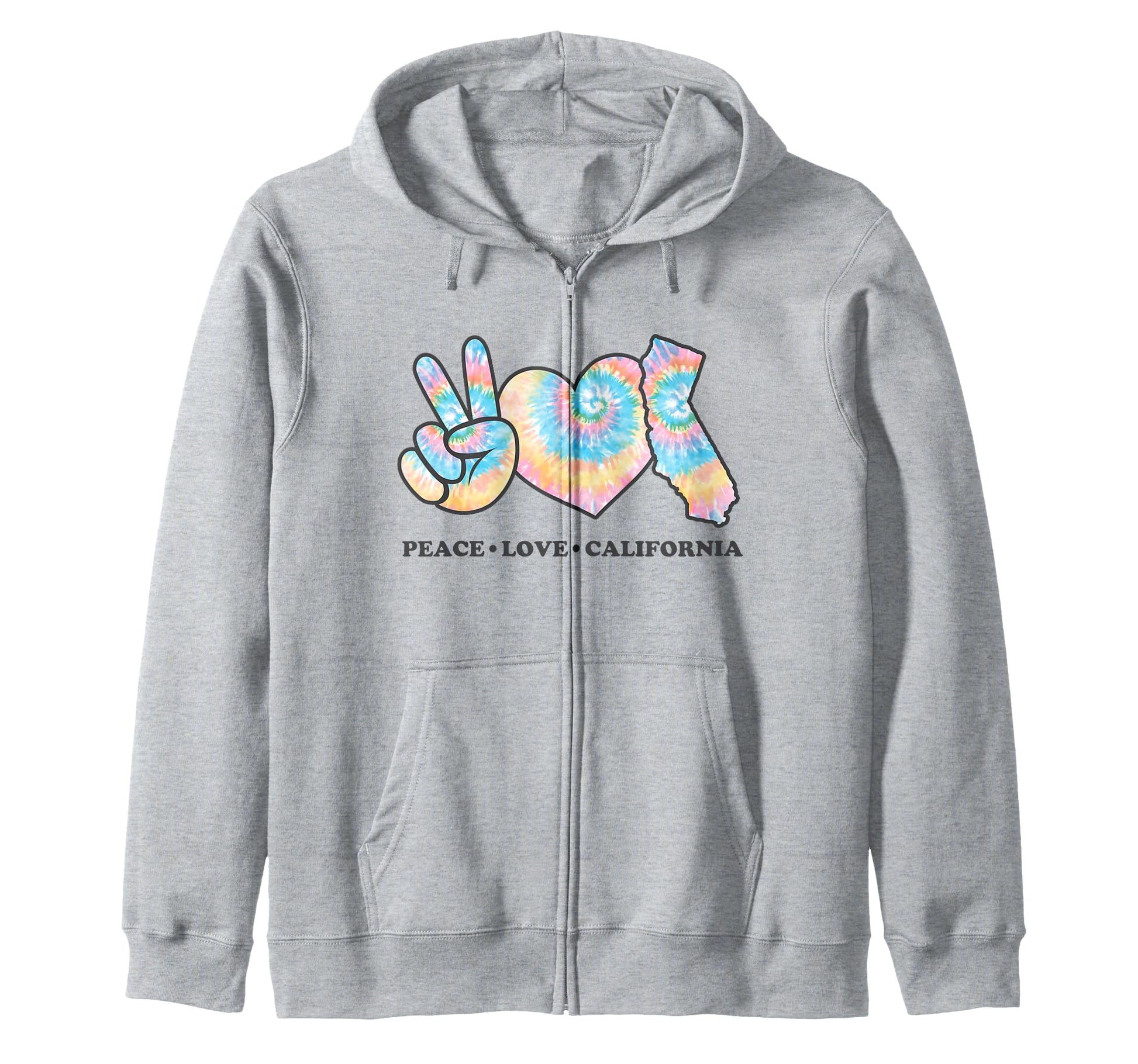 Tie Dye California Hippie Gift Co T-Shirt - Streetwear Style Unisex - T-Shirt, Sweatshirt, Hoodie