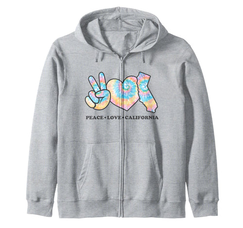 Tie Dye California Hippie Gift Co T-Shirt - Streetwear Style Unisex - T-Shirt, Sweatshirt, Hoodie