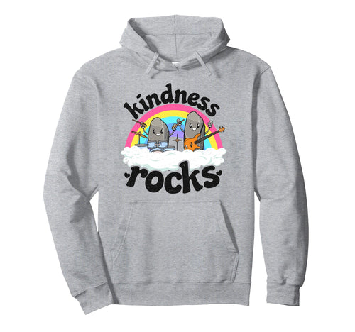 Anti Bullying Rainbow Hippie Music Hoodie - Fun Novelty Design Men Women - T-Shirt, Sweatshirt, Hoodie