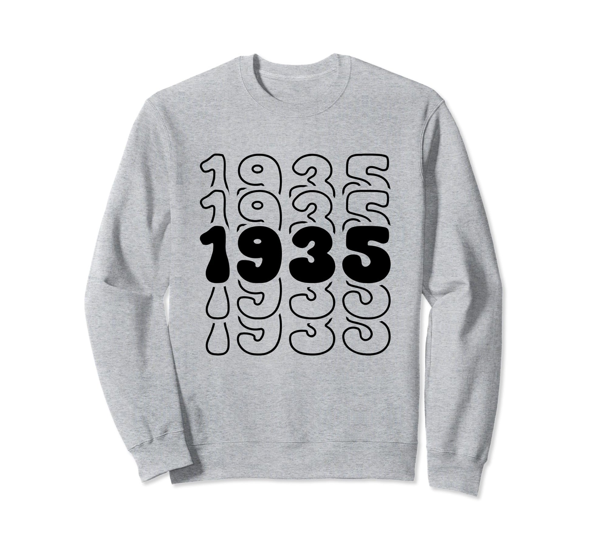 89 Year Old Groovy 89Th Birthday Sweatshirt - Streetwear Style for Adults - T-Shirt, Sweatshirt, Hoodie