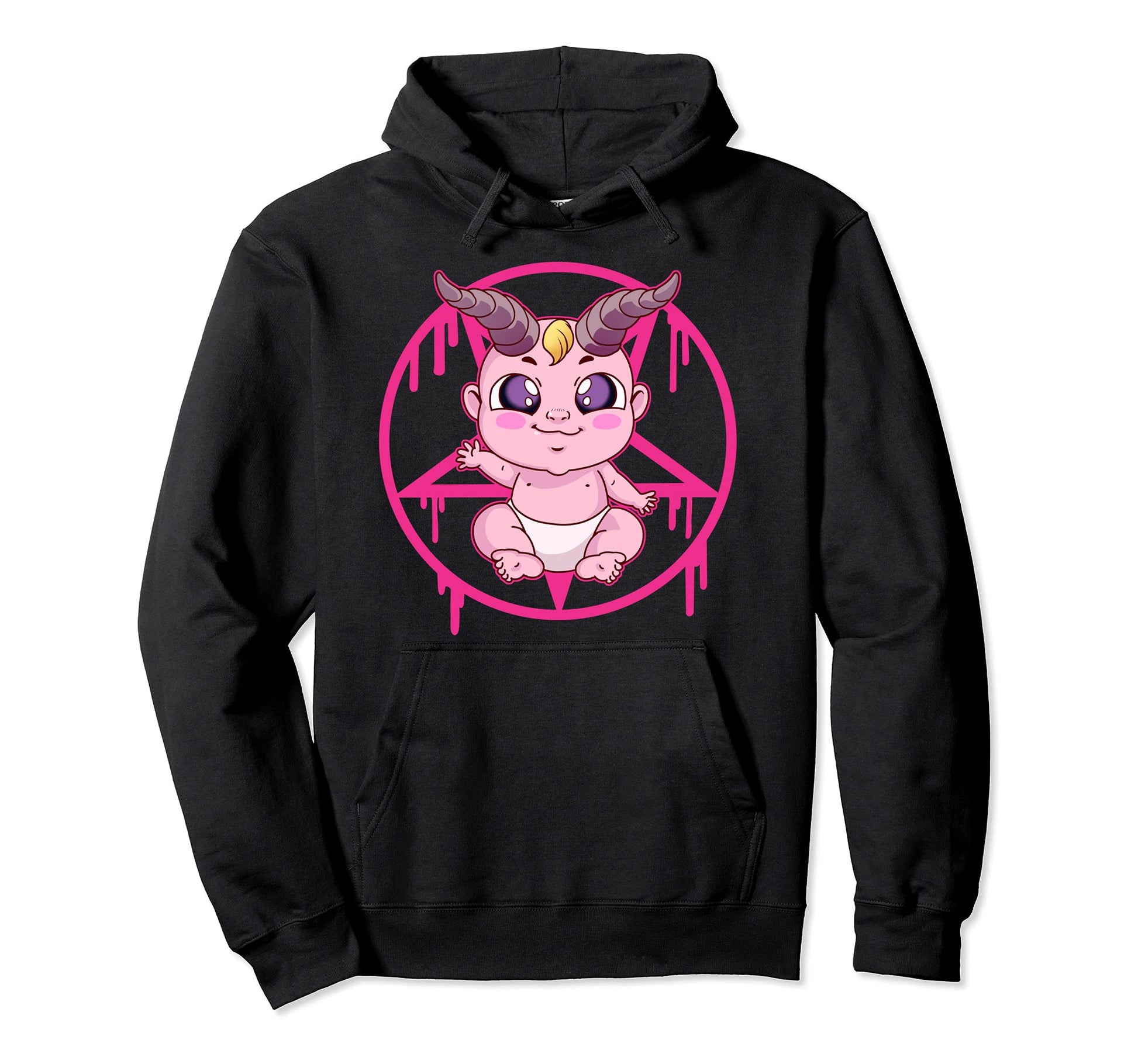 Devil Goth Pastel Goth Vaporwave Gift Hoodie - Novelty Apparel Men Women - T-Shirt, Sweatshirt, Hoodie
