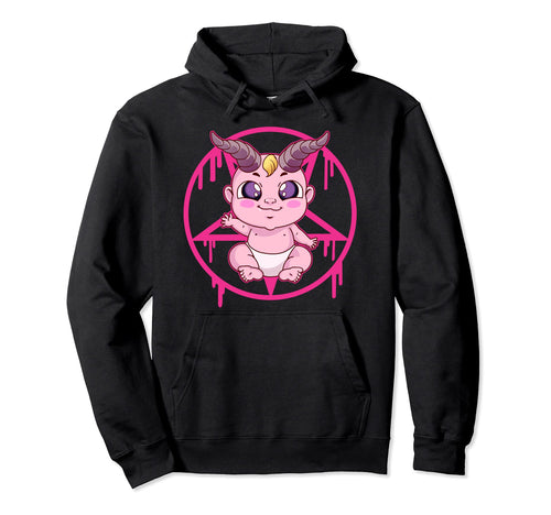 Devil Goth Pastel Goth Vaporwave Gift Hoodie - Novelty Apparel Men Women - T-Shirt, Sweatshirt, Hoodie