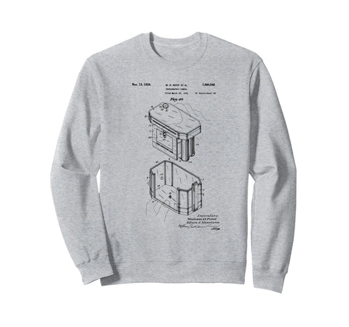 Camera Photographic Patent 1934 Drawing Sweatshirt - Unique Graphic Unisex - T-Shirt, Sweatshirt, Hoodie