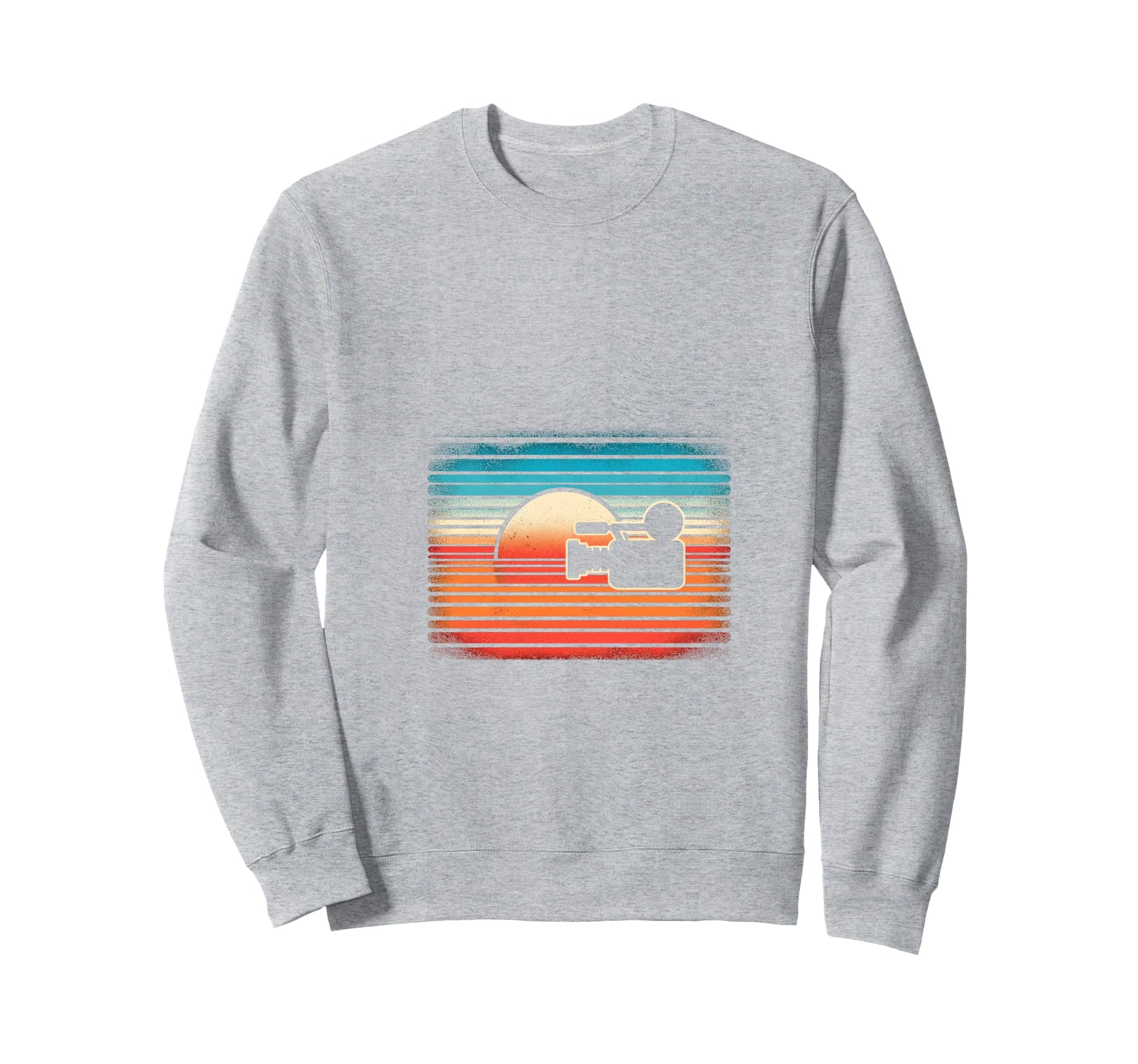 Sunset Camera Sweatshirt - Graphic Print Men Women - T-Shirt, Sweatshirt, Hoodie