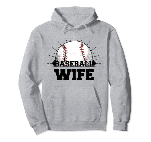 Game Day Baseball Wife Hoodie - Trendy Graphic Men Women - T-Shirt, Sweatshirt, Hoodie
