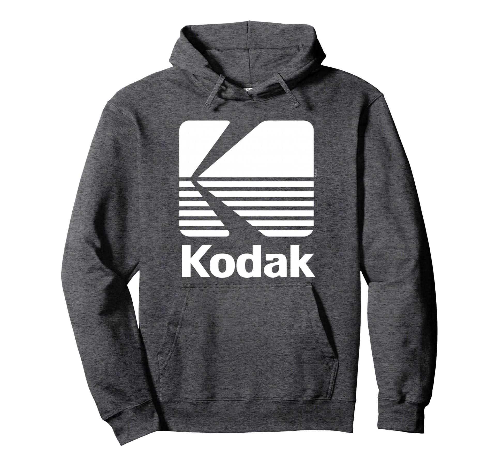 80S Kodak Logo White Hoodie - Fun Novelty Design Men Women - T-Shirt, Sweatshirt, Hoodie