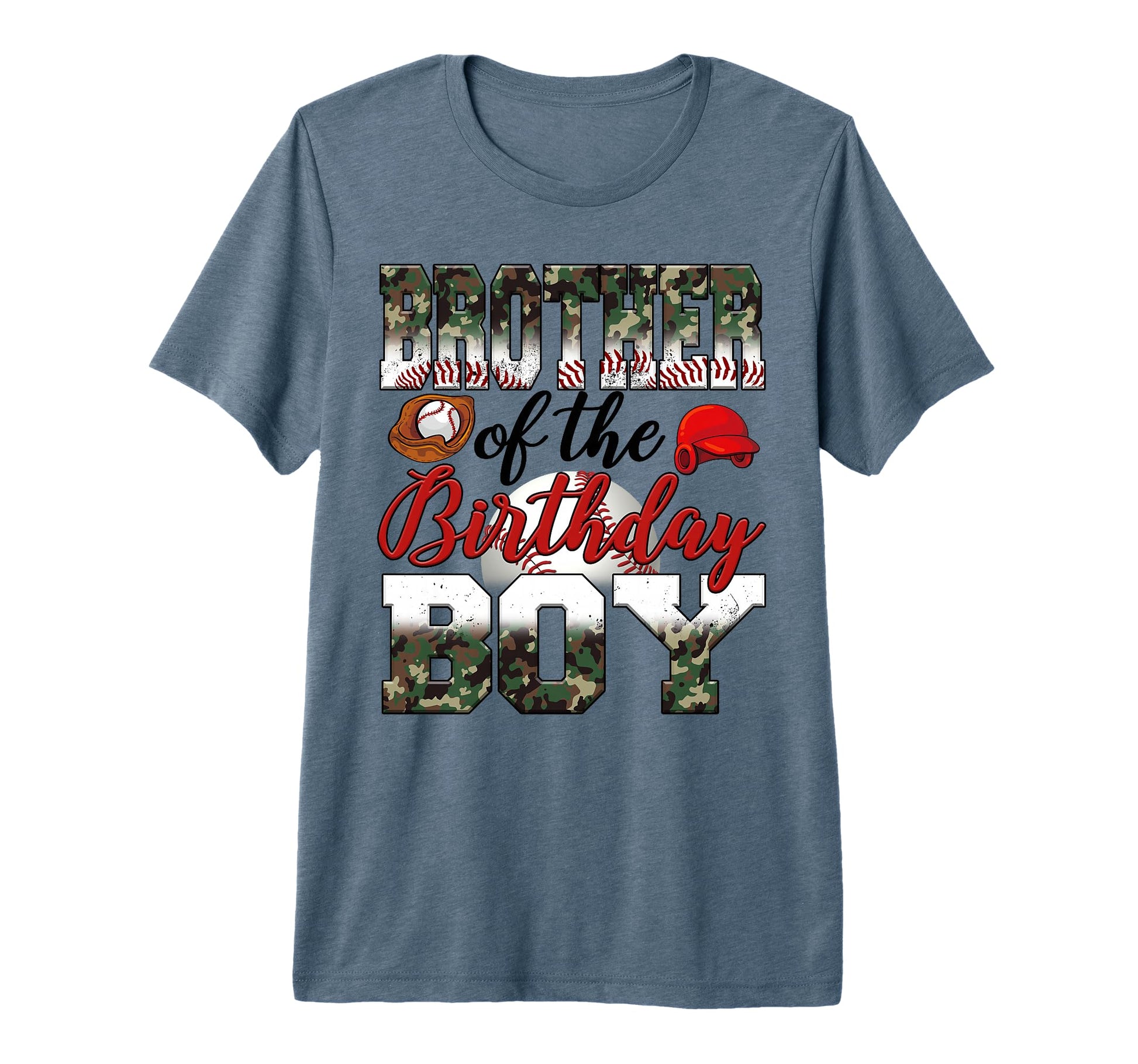 Brother Birthday Baseball Birthday Theme T-Shirt - Trendy Graphic Unisex - T-Shirt, Sweatshirt, Hoodie