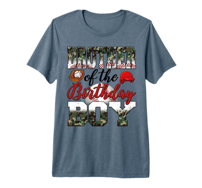 Brother Birthday Baseball Birthday Theme T-Shirt - Trendy Graphic Unisex - T-Shirt, Sweatshirt, Hoodie