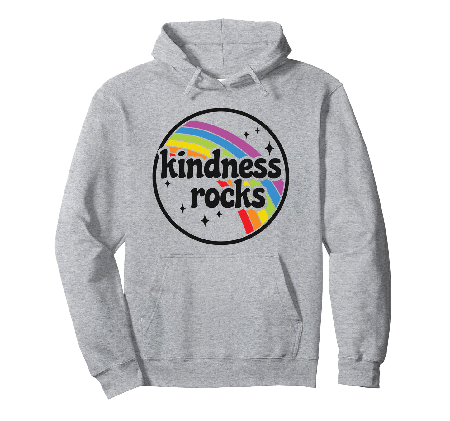 Anti Bullying Hippie Teacher Rainbow Hoodie - Custom Art Print for Adults - T-Shirt, Sweatshirt, Hoodie