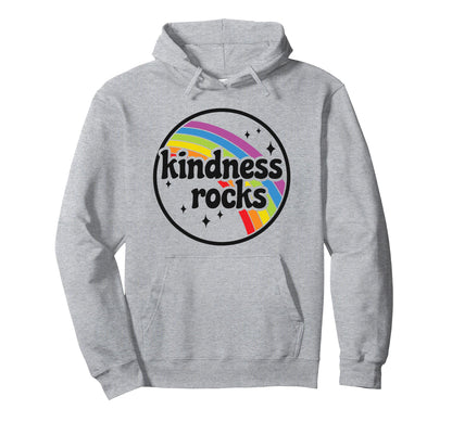 Anti Bullying Hippie Teacher Rainbow Hoodie - Custom Art Print for Adults - T-Shirt, Sweatshirt, Hoodie