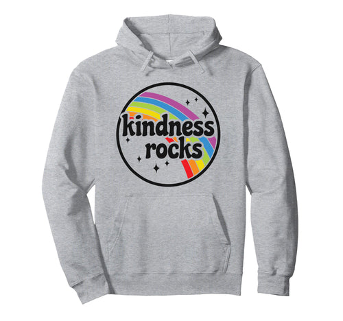 Anti Bullying Hippie Teacher Rainbow Hoodie - Custom Art Print for Adults - T-Shirt, Sweatshirt, Hoodie