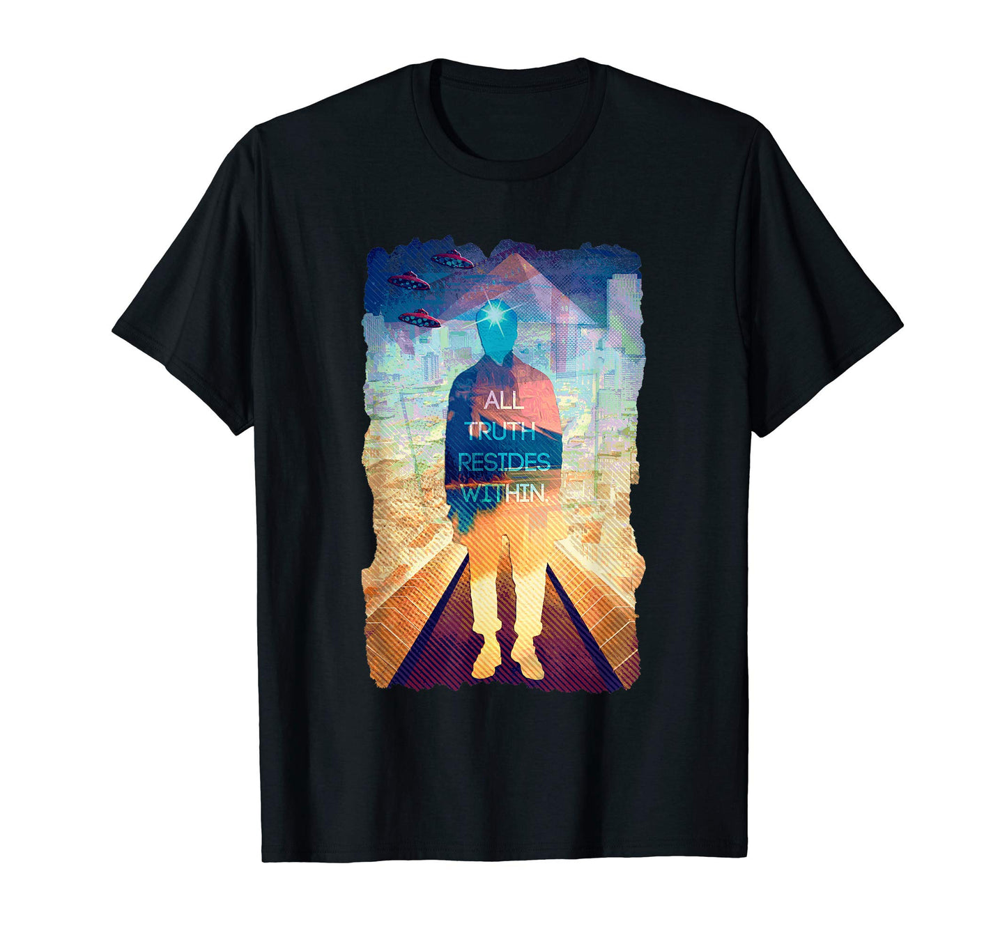 Mens Womens Childrens Inner Peace T-Shirt - Minimalist Print for Adults - T-Shirt, Sweatshirt, Hoodie