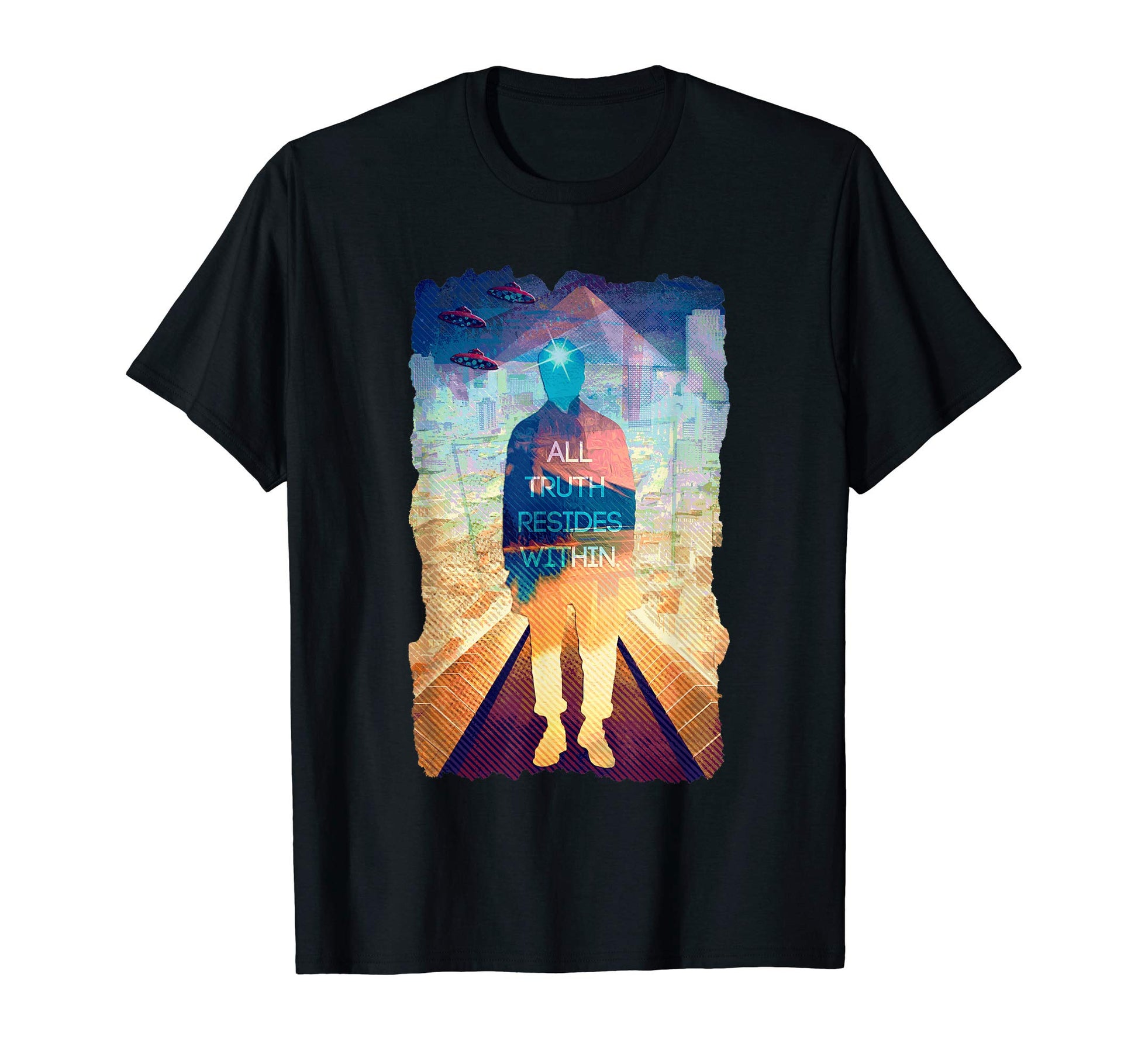 Mens Womens Childrens Inner Peace T-Shirt - Minimalist Print for Adults - T-Shirt, Sweatshirt, Hoodie