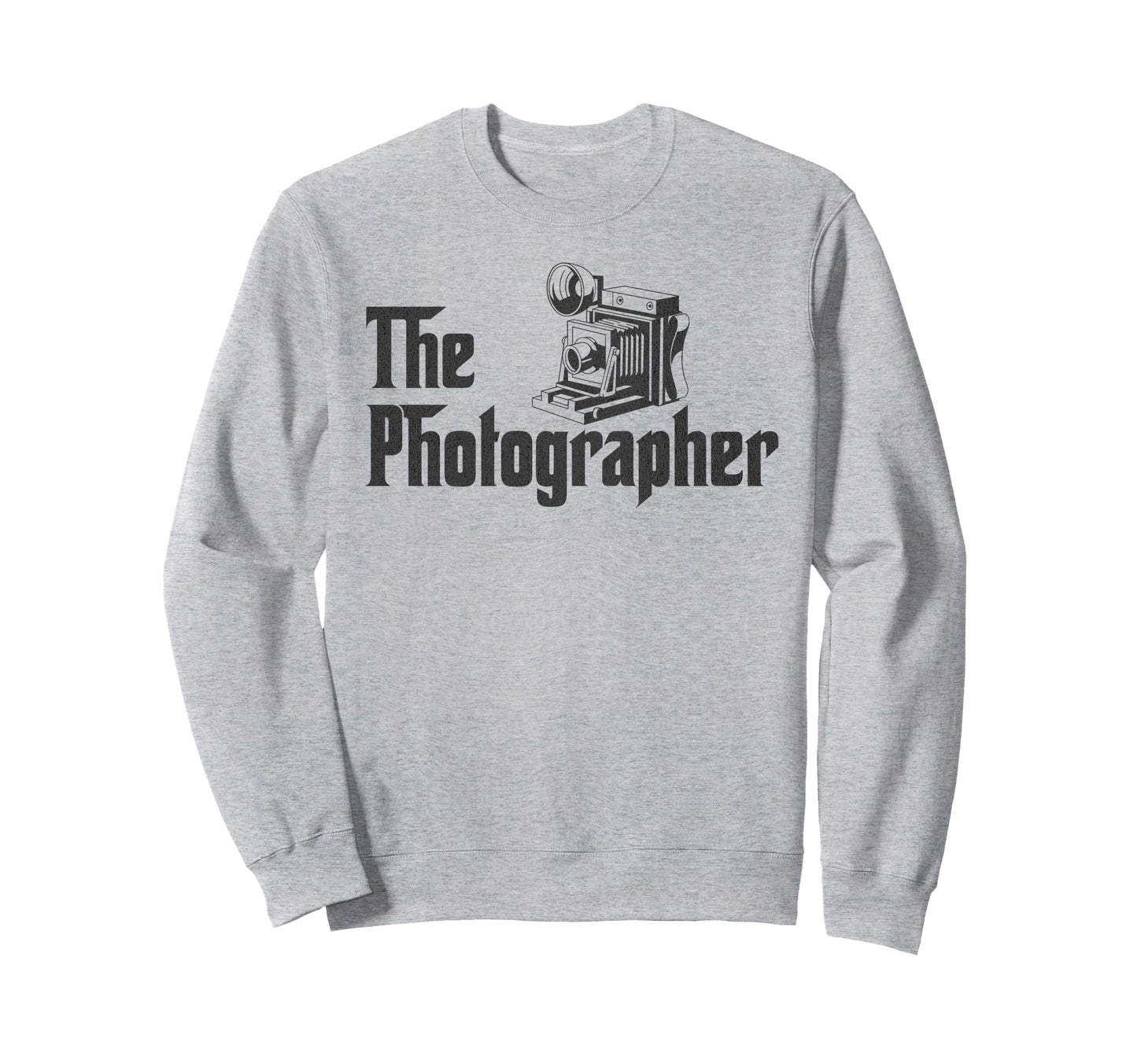 Camera Photographer Sweatshirt - Minimalist Print Men Women - T-Shirt, Sweatshirt, Hoodie