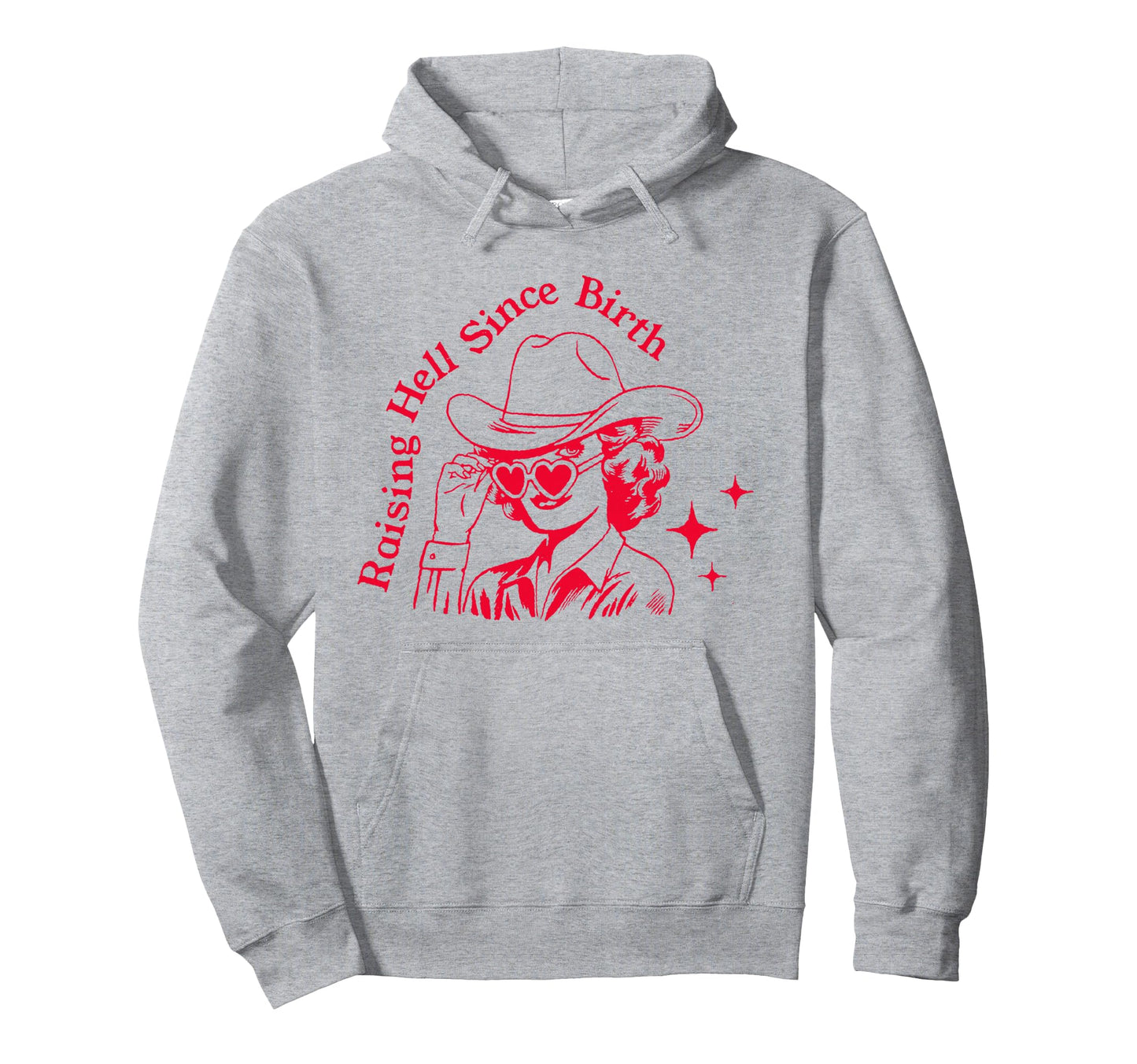 Raising Hell Since Birth Boho Bohemian Hoodie - Unique Graphic Men Women - T-Shirt, Sweatshirt, Hoodie