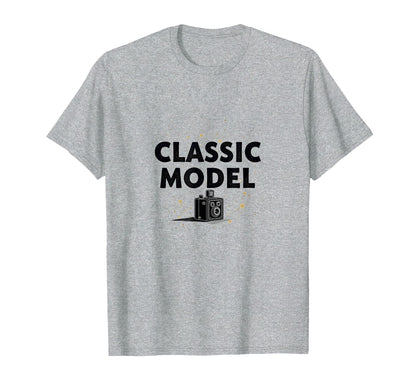 Model 1900S Camera Nostalgia Heather T-Shirt - Unique Graphic Men Women - T-Shirt, Sweatshirt, Hoodie