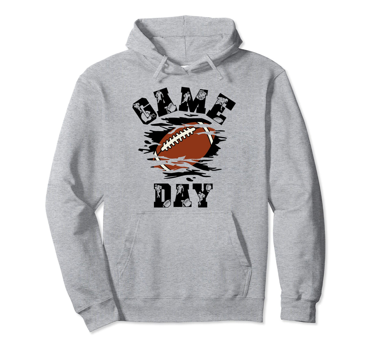 Game Day Football Season Funny Sports Hoodie - Fun Novelty Design Unisex - T-Shirt, Sweatshirt, Hoodie