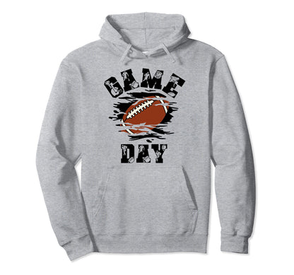 Game Day Football Season Funny Sports Hoodie - Fun Novelty Design Unisex - T-Shirt, Sweatshirt, Hoodie