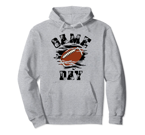 Game Day Football Season Funny Sports Hoodie - Fun Novelty Design Unisex - T-Shirt, Sweatshirt, Hoodie