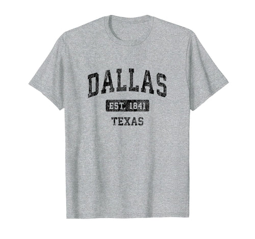 Dallas Texas Tx Sports Black T-Shirt - Streetwear Style for Adults - T-Shirt, Sweatshirt, Hoodie