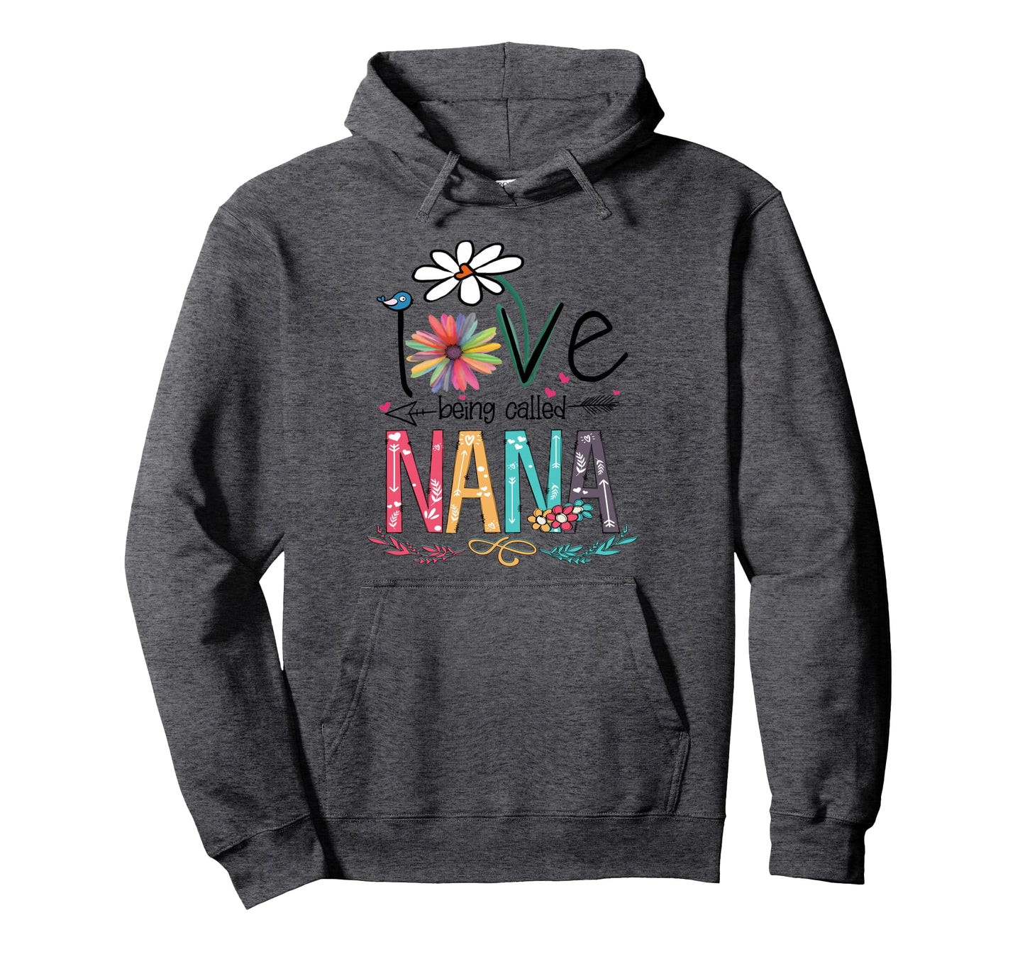 I Love Being Called Nana Sunflower Hoodie - Graphic Print Unisex - T-Shirt, Sweatshirt, Hoodie