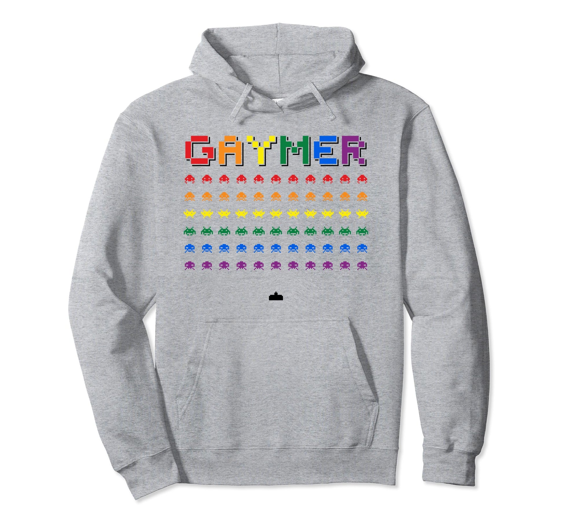 Gaymer Alien Invaders Proud Ally Lgbtq Hoodie - Unique Graphic Men Women - T-Shirt, Sweatshirt, Hoodie