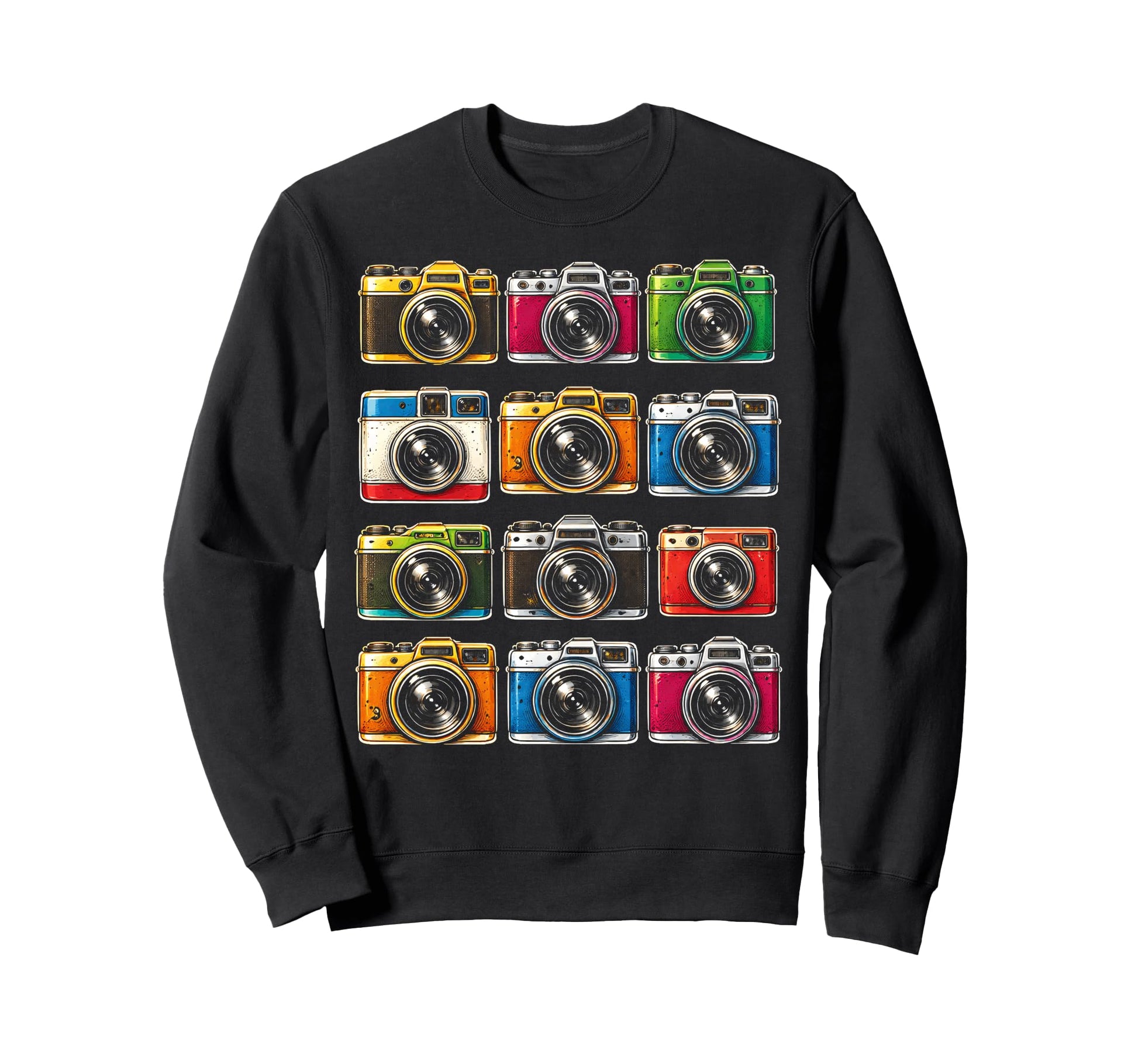 Cameras Photographer Collection Sweatshirt - Novelty Apparel Unisex - T-Shirt, Sweatshirt, Hoodie