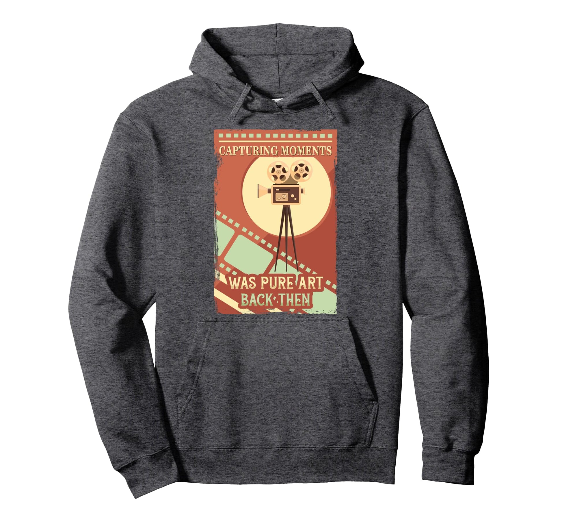 Capturing Moments Was Pure Art Back Hoodie - Novelty Apparel Men Women - T-Shirt, Sweatshirt, Hoodie