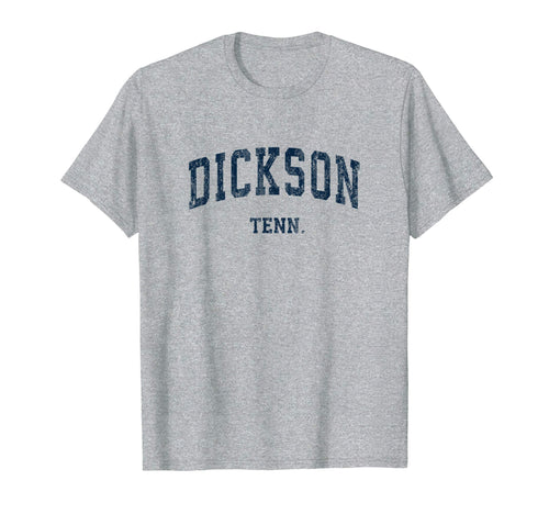 Dickson Tennessee Tn Varsity Sports Navy T-Shirt - Graphic Print for Adults - T-Shirt, Sweatshirt, Hoodie