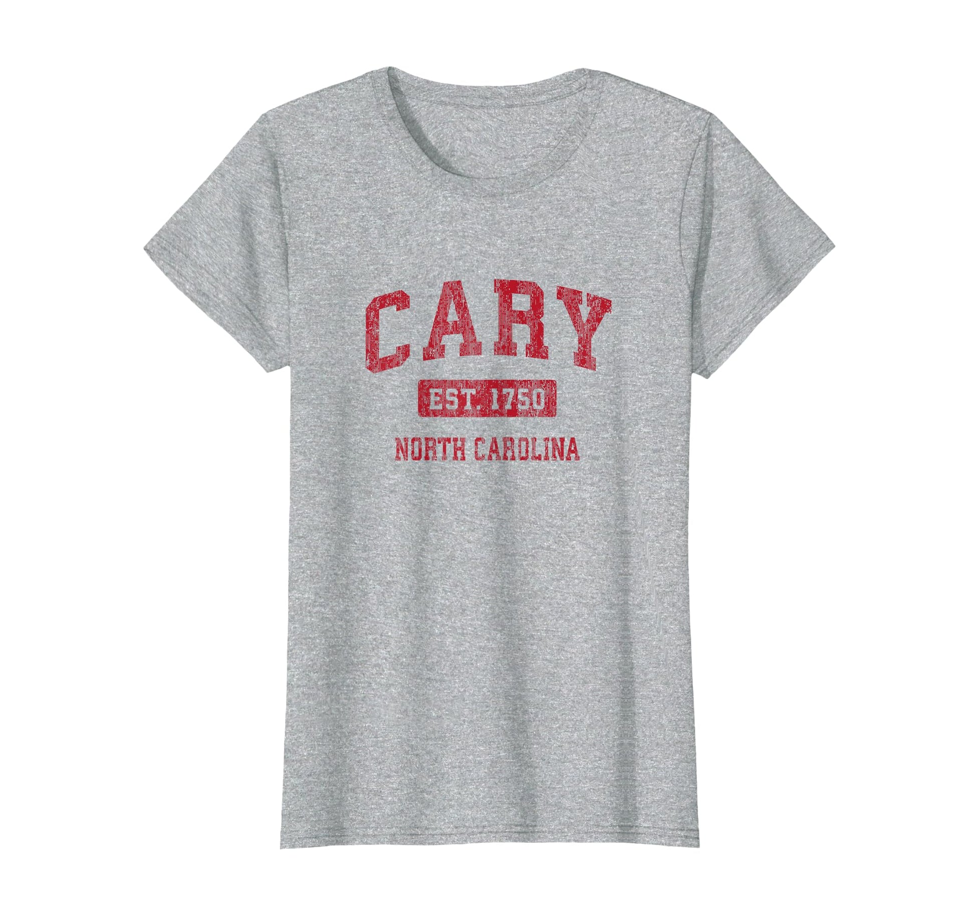 Cary North Carolina Nc Sports Red T-Shirt - Streetwear Style Unisex - T-Shirt, Sweatshirt, Hoodie