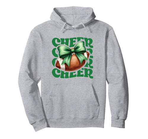 Game Day Green Cheerleader Mom Hoodie - Streetwear Style Men Women - T-Shirt, Sweatshirt, Hoodie