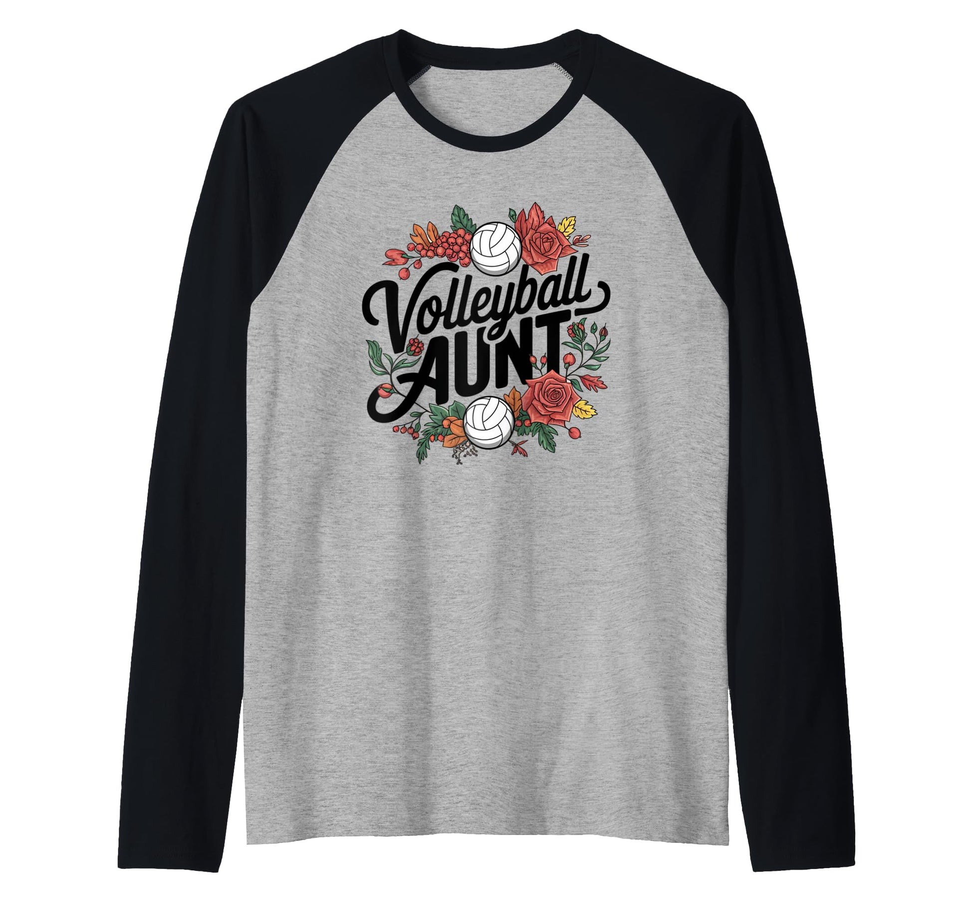 Volleyball Aunt Gifts And T-Shirt - Aesthetic Graphic for Adults - T-Shirt, Sweatshirt, Hoodie