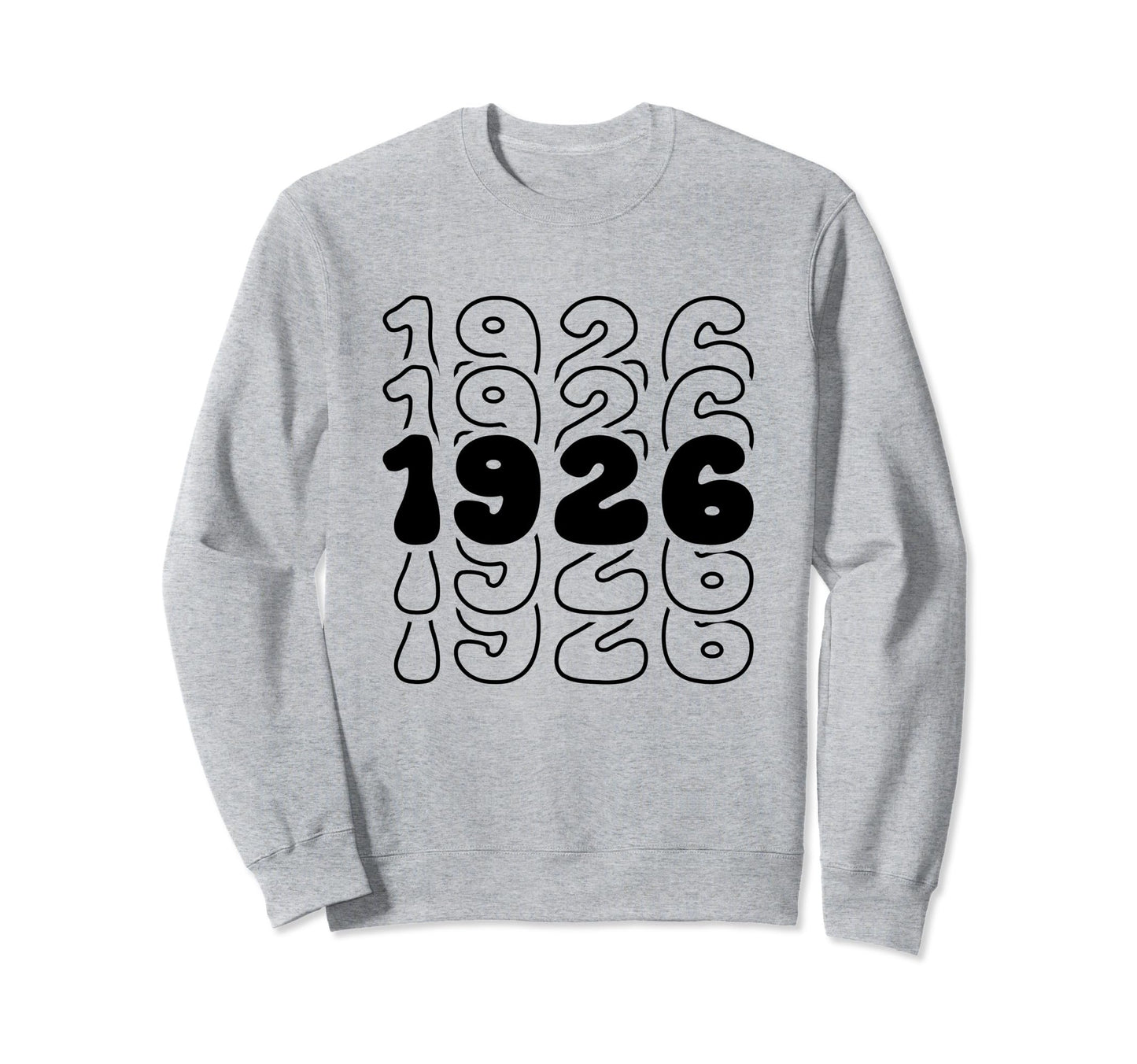 98 Year Old Groovy 98Th Birthday Sweatshirt - Aesthetic Graphic Men Women - T-Shirt, Sweatshirt, Hoodie