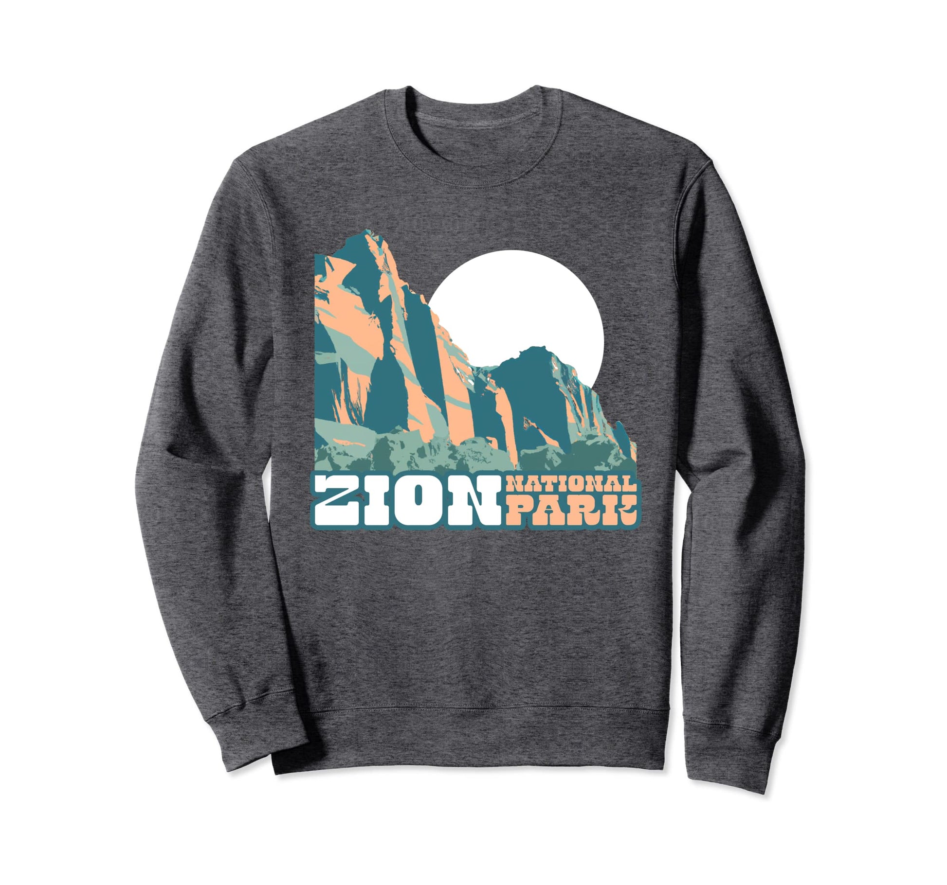 Zion National Park Wpa Utah Sweatshirt - Casual Everyday Wear for Adults - T-Shirt, Sweatshirt, Hoodie