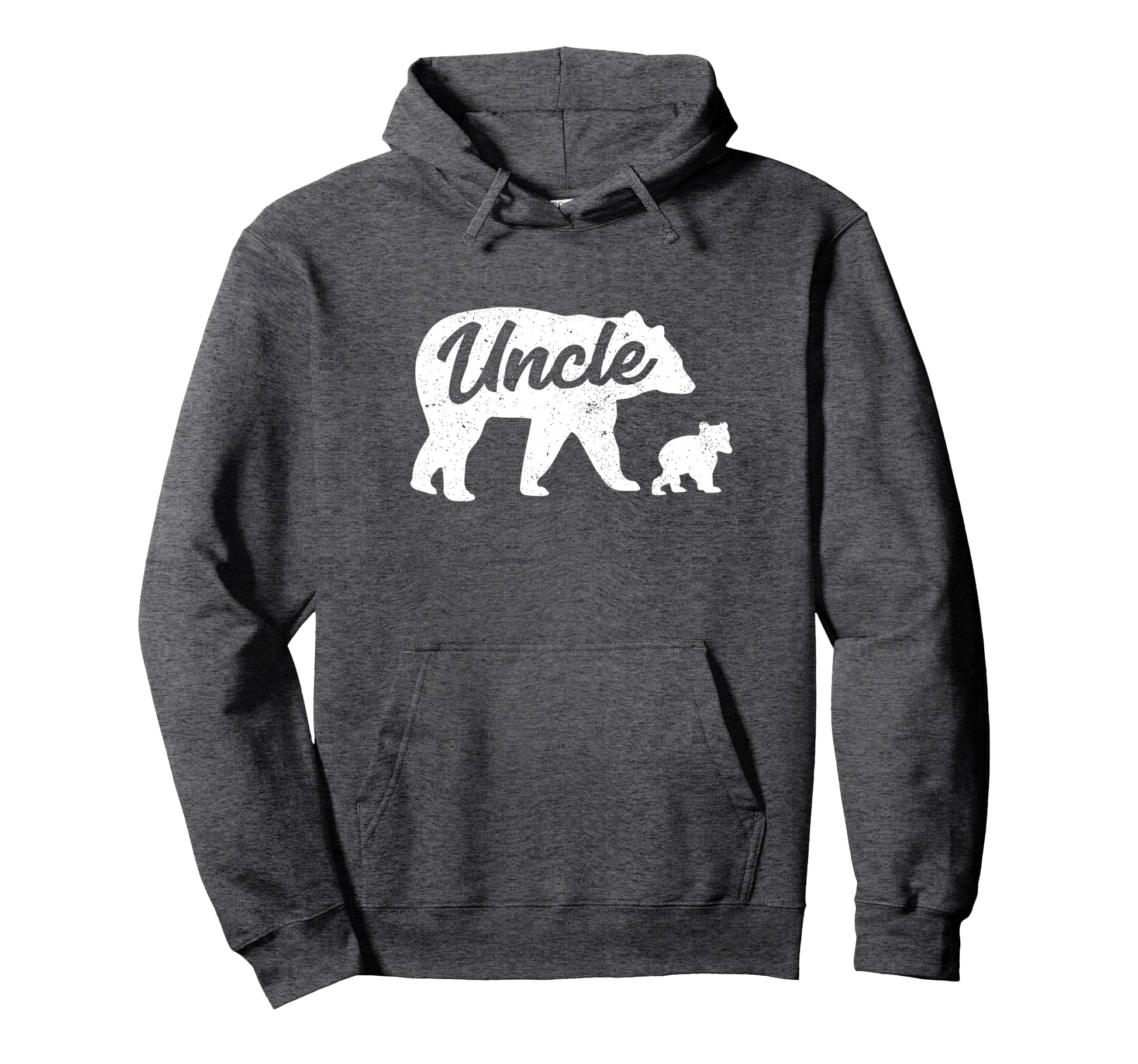 Uncle Bear 1 Cub Fathers Day Hoodie - Unique Graphic Unisex - T-Shirt, Sweatshirt, Hoodie